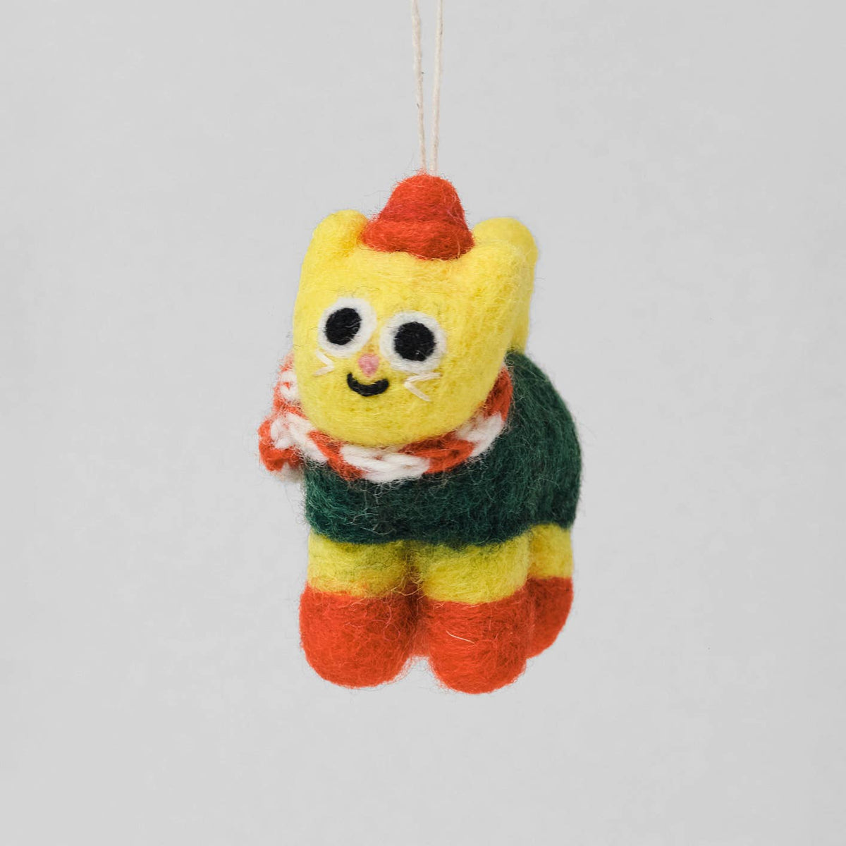 Hans Cat Hanging Felt Ornament