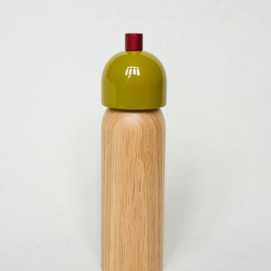 Salt & Pepper Grinder - Olive & Red