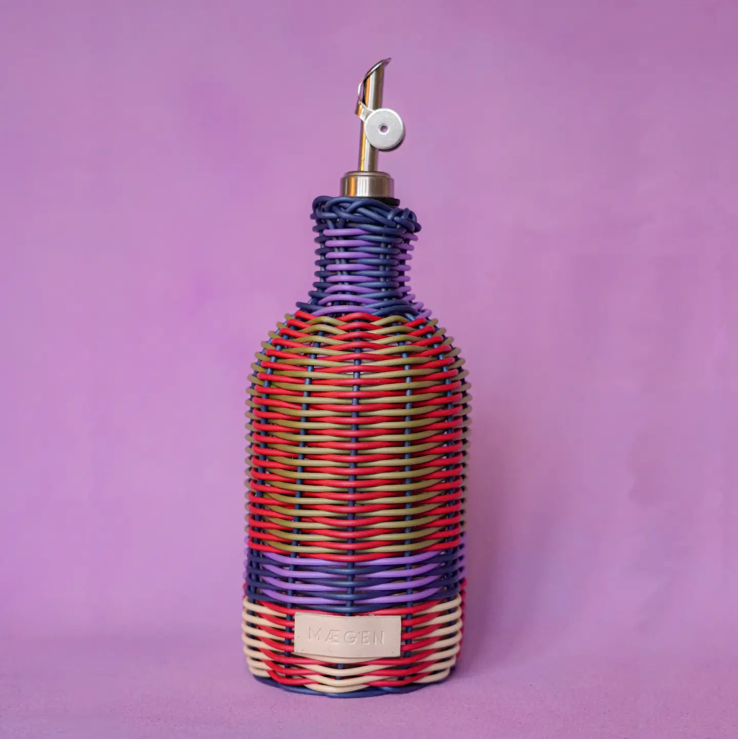 Oil Pourer - Red & Olive