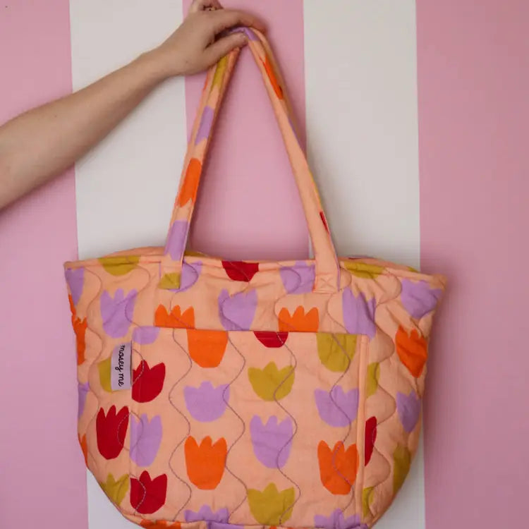 Tulip Fields Quilted Bag