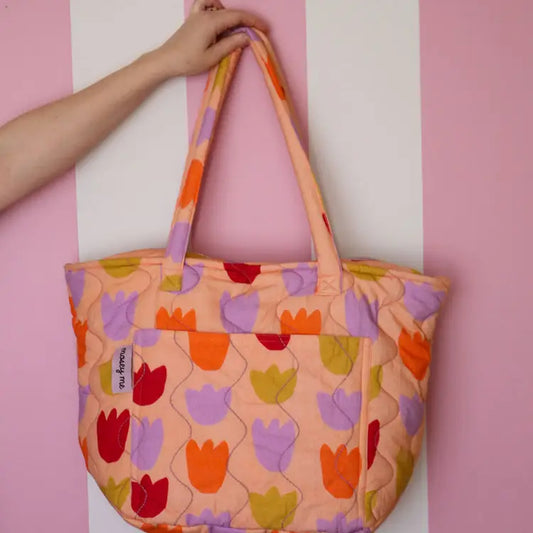 Tulip Fields Quilted Bag