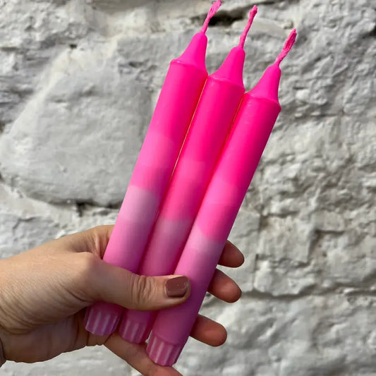 All the Pinks Ombré Candle