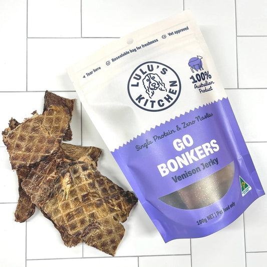 Go Bonkers - Venison Jerky 100g