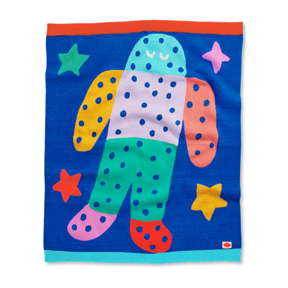 Rocket Ride Baby Blanket