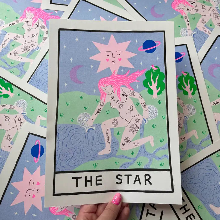 The Star A4 Risograph Print