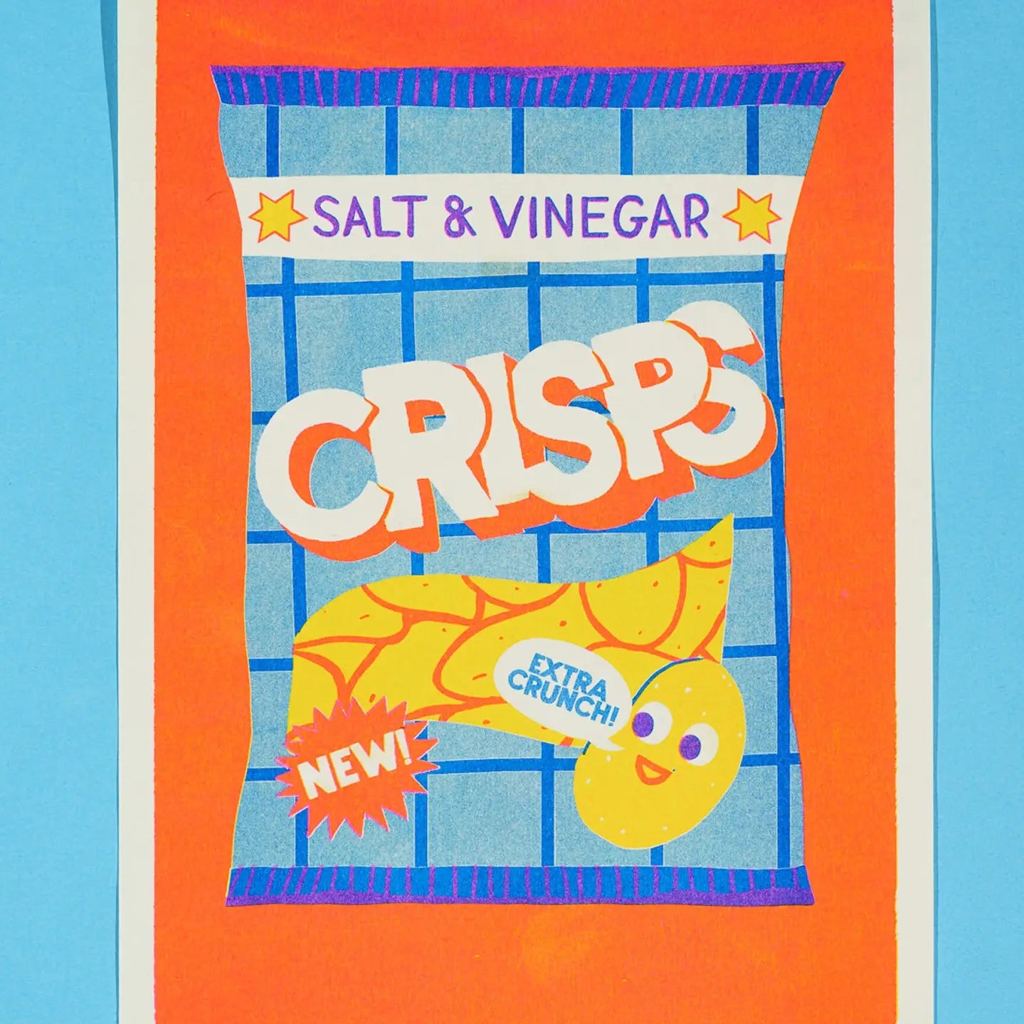 Crisps Print A4