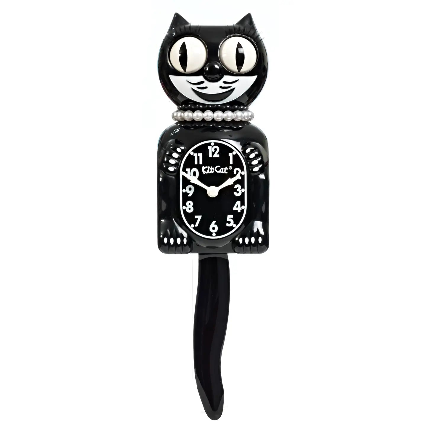 Original Lady Kit-Cat Klock Classic Black Gift Ideas front