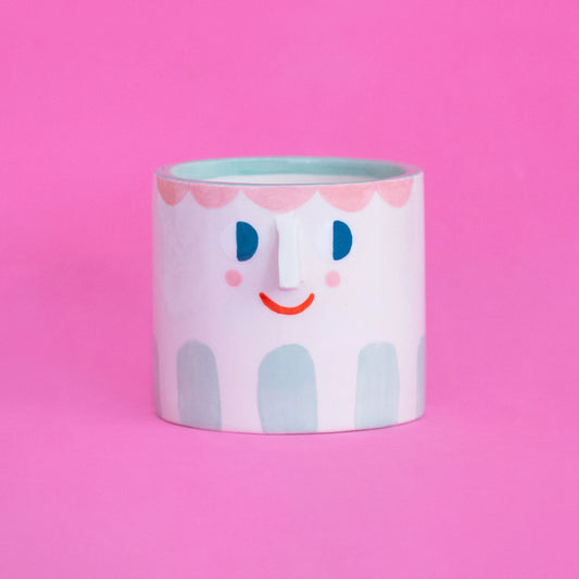 Friendly Face / Ceramic Pot