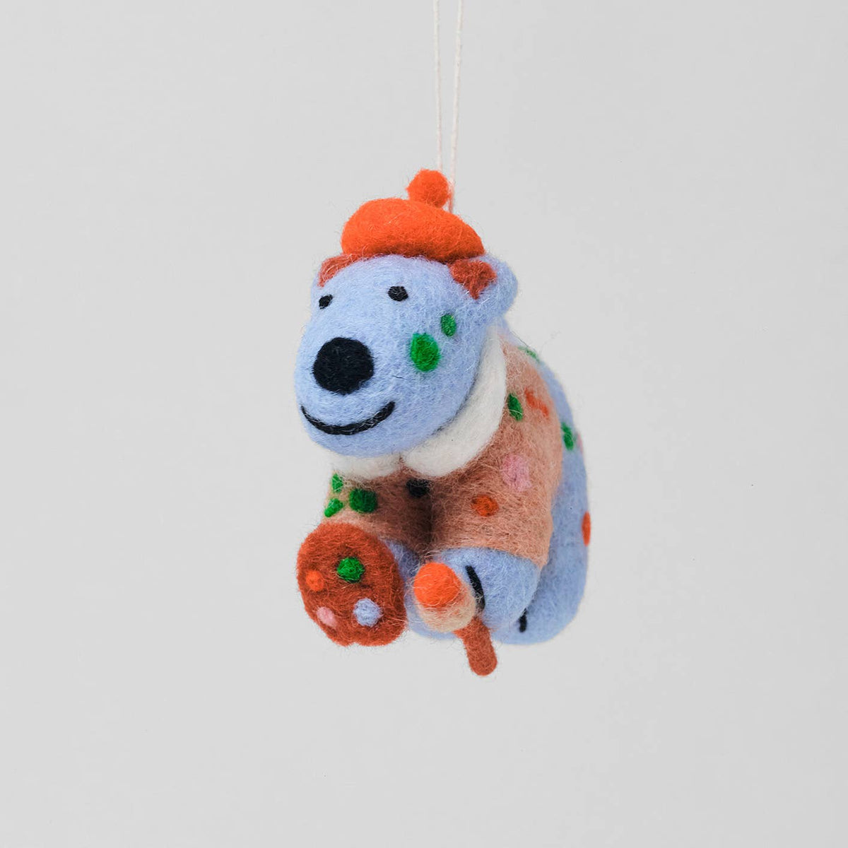 Jackson Dog Hanging Felt Ornament