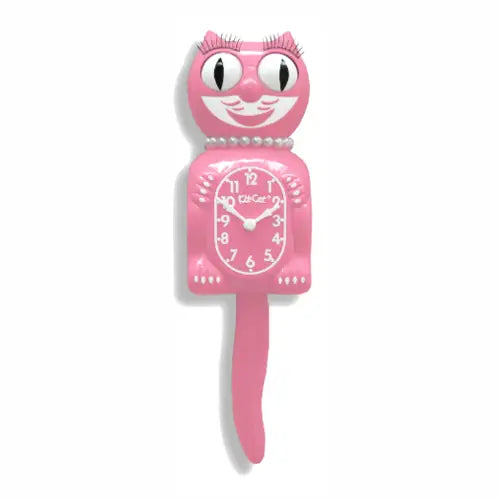 Original Lady Kit-Cat Klock Pink Satin Gift Ideas front