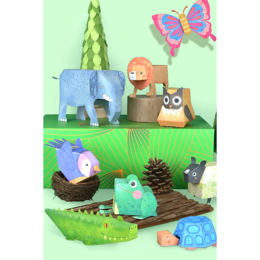 Origami Paper 3D Animals