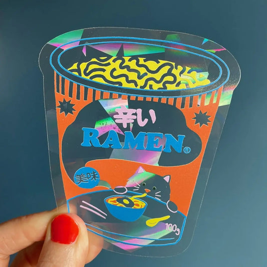 Ramen Suncatcher Sticker
