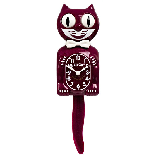 Ruby Red "Smile Ambassador" Kit Cat Klock