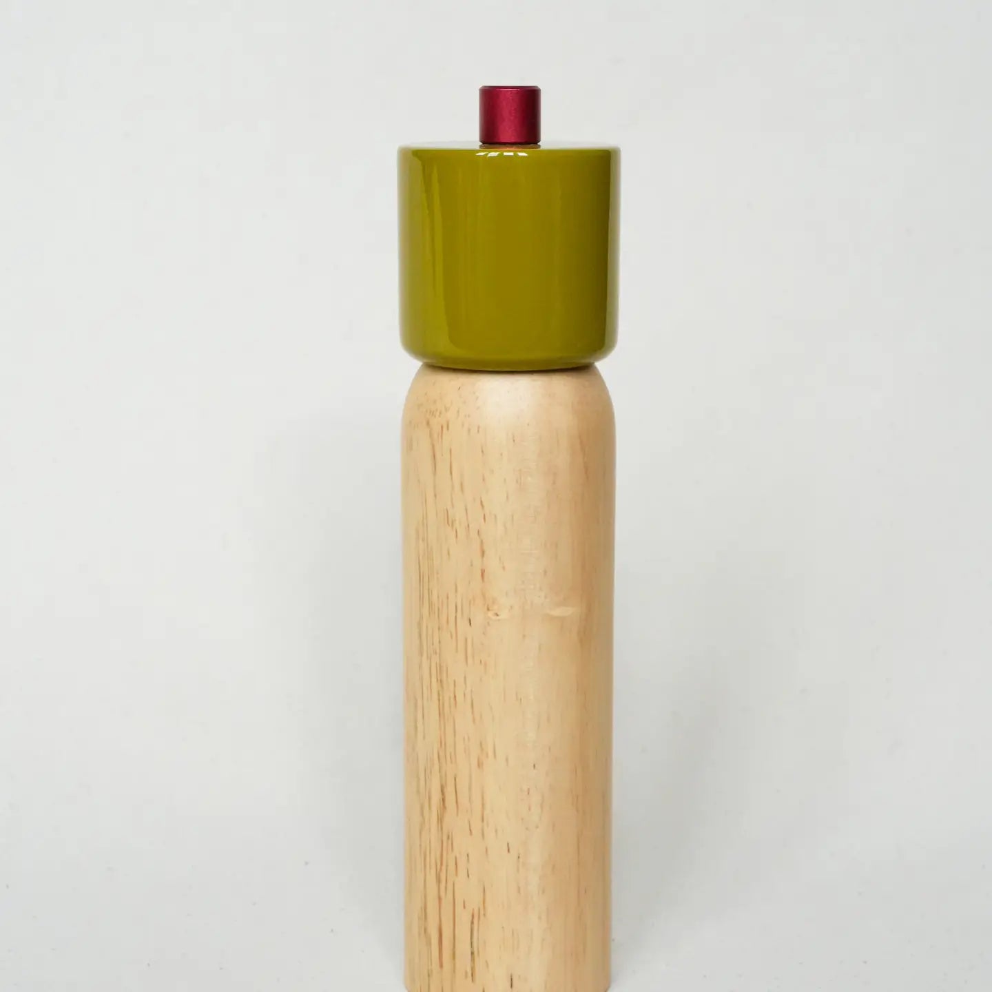 Salt & Pepper Grinder - Olive & Red
