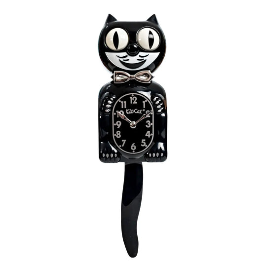 Retro Black Kitchen Edition Kit-Cat Klock