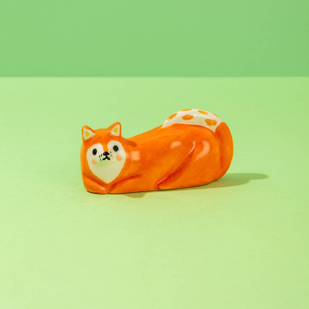 Orange Fox / Ceramic Piece
