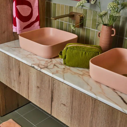 Corduroy Dopp Kit in Pistachio