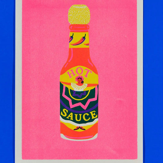 Pink Chilli Sauce Riso A4