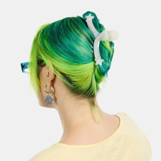 Single Star Loop Claw in Opal