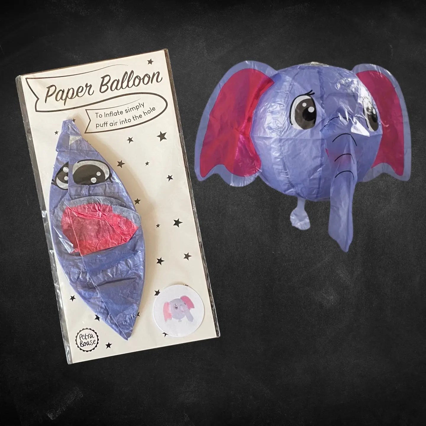 Paper Balloon Elephant