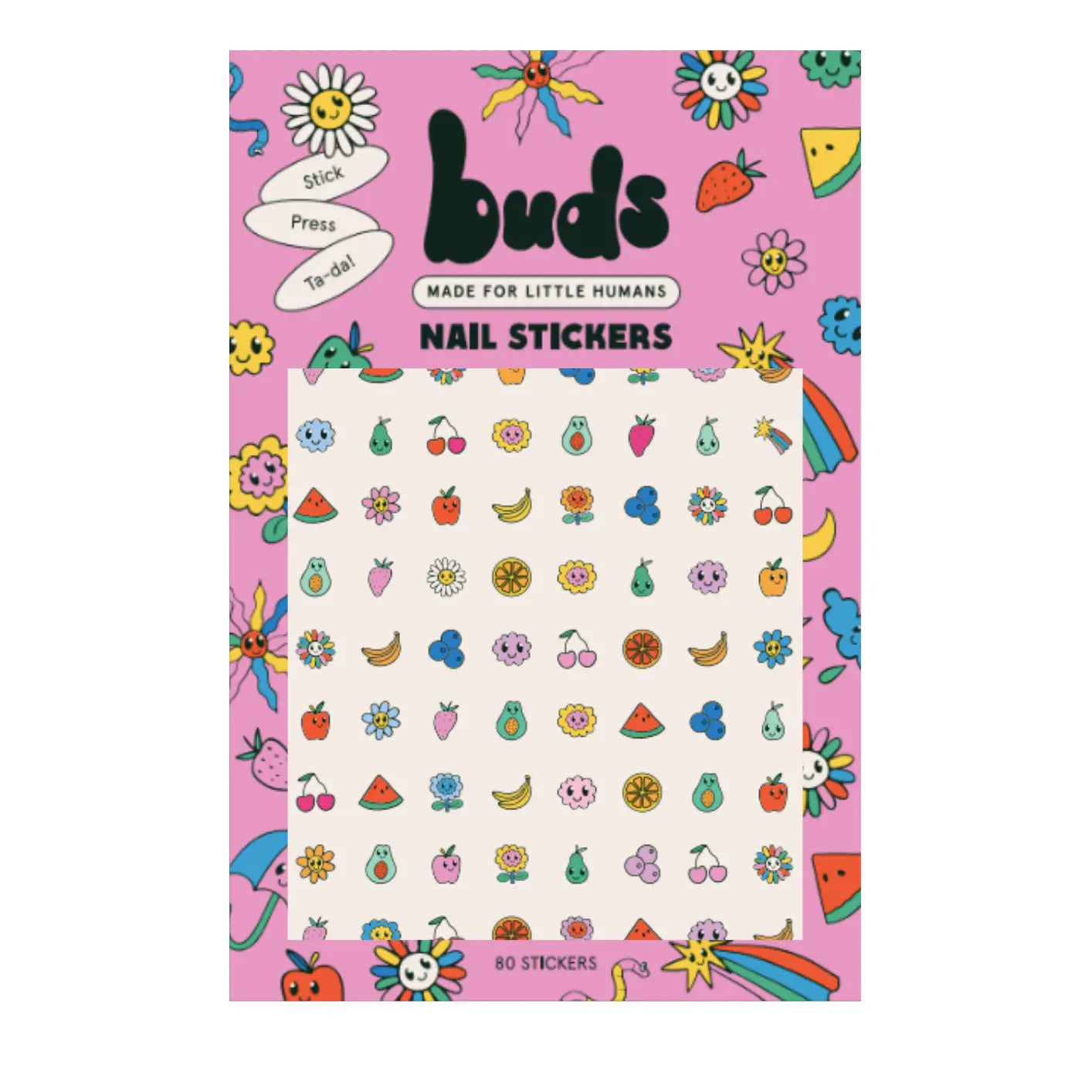 Buds Nail Stickers - Fruits