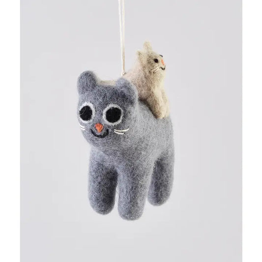 'pabs' Hanging Felt Ornament