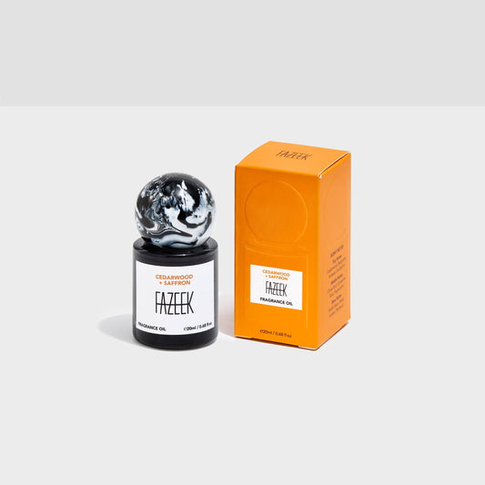 FRAGRANCE OIL - CEDARWOOD + SAFFRON 20mls