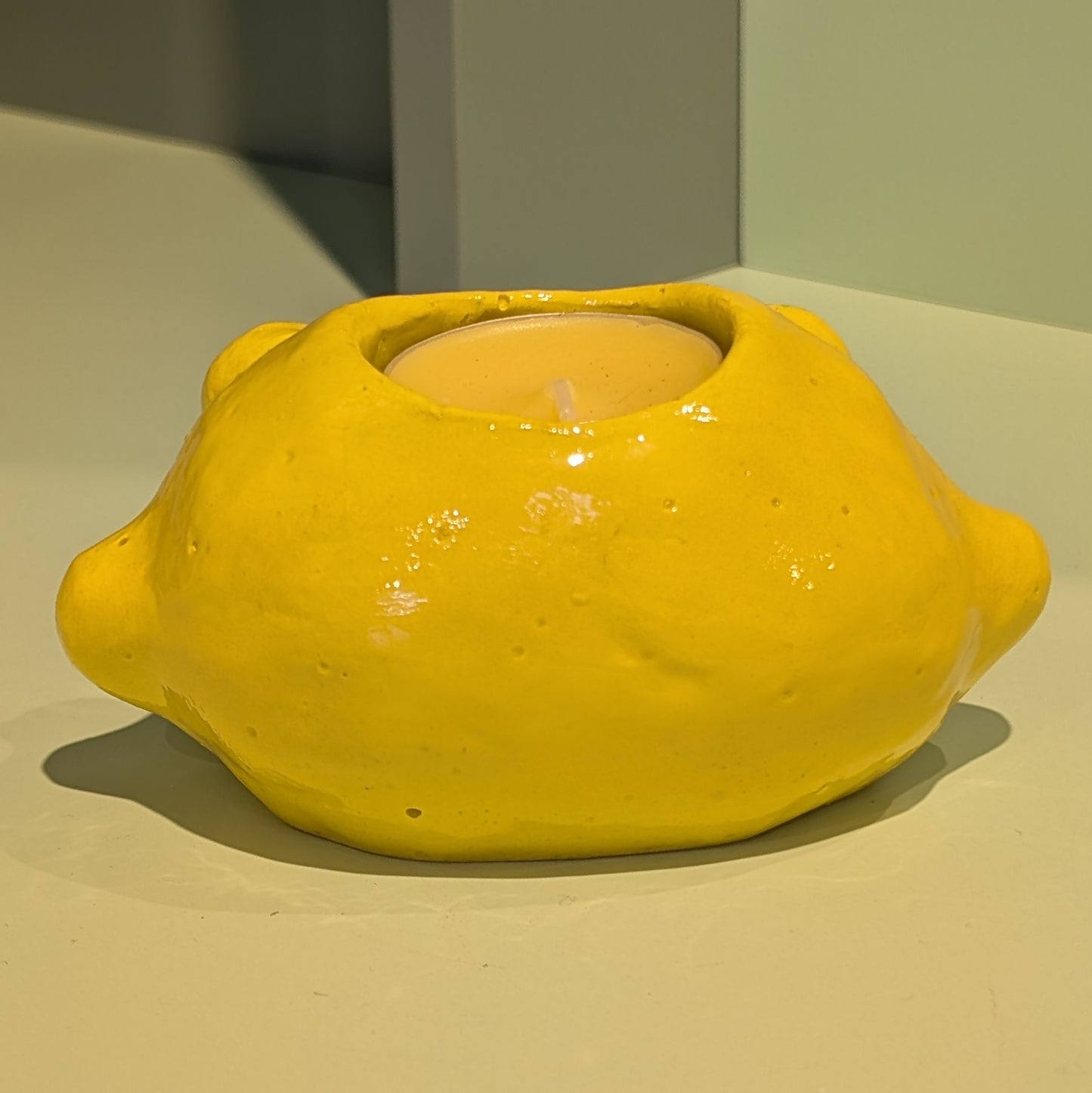 Fruit Candle Holder - Lemon 4