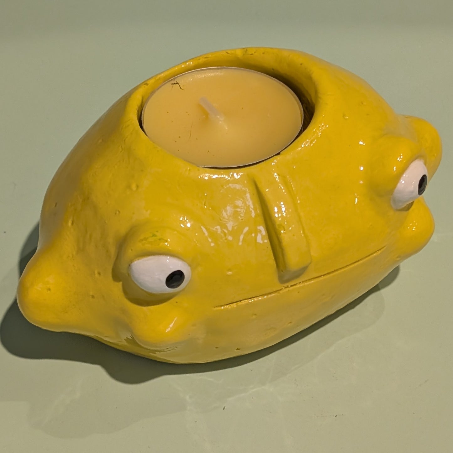 Fruit Candle Holder - Lemon 4