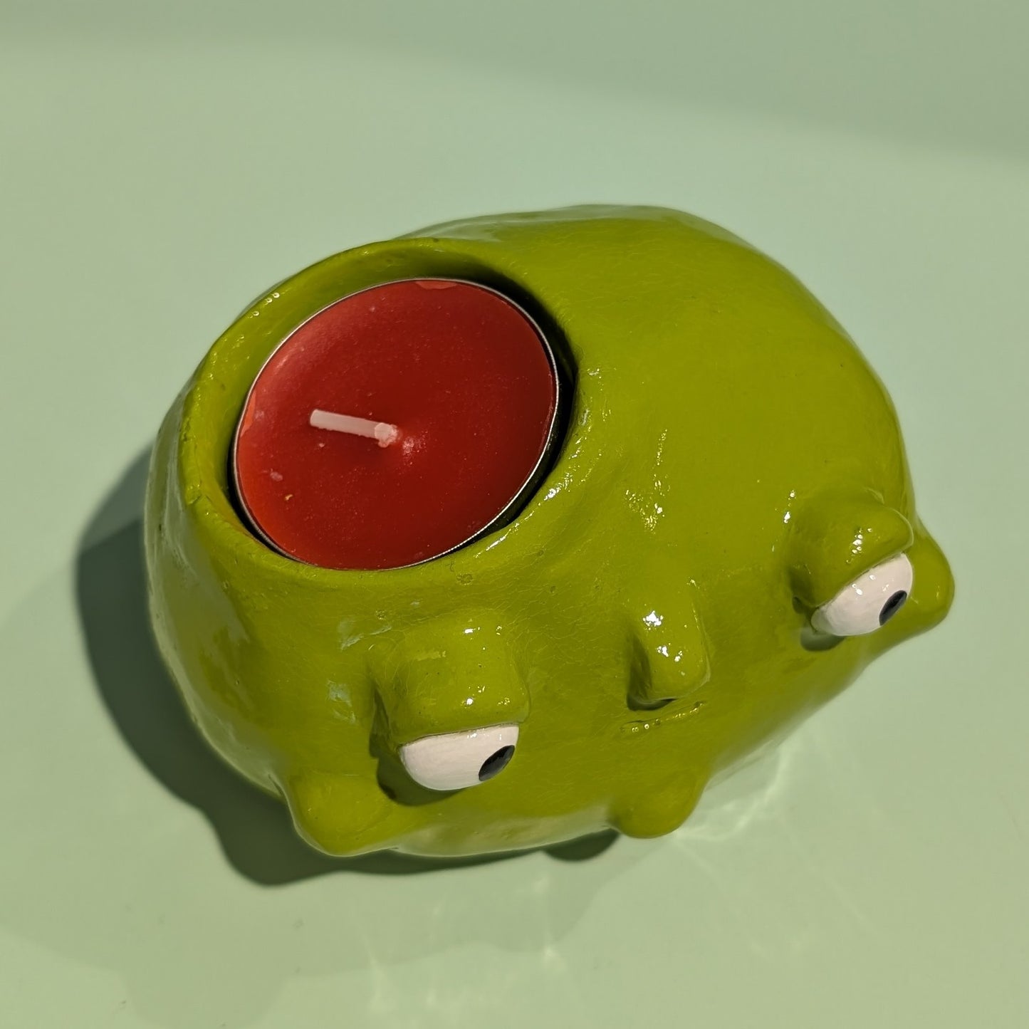 Fruit Candle Holder - Olive 1