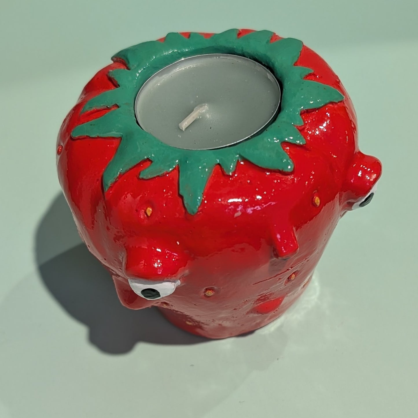 Fruit Candle Holder - Strawberry 2