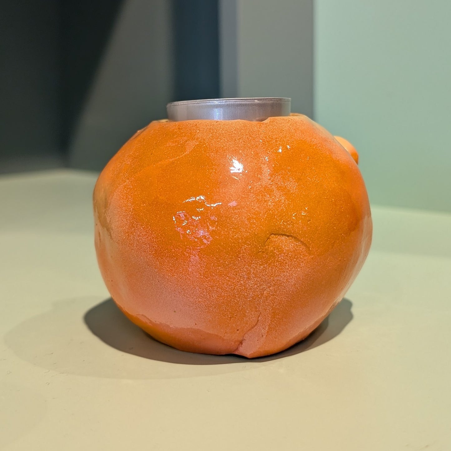 Fruit Candle Holder - Peach 2