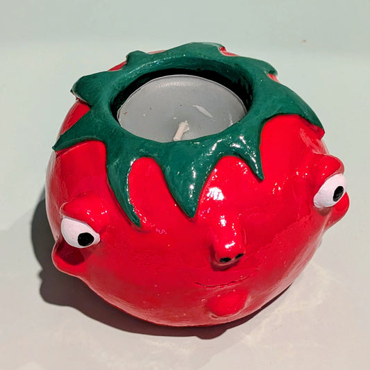 Fruit Candle Holder - Tomato 1